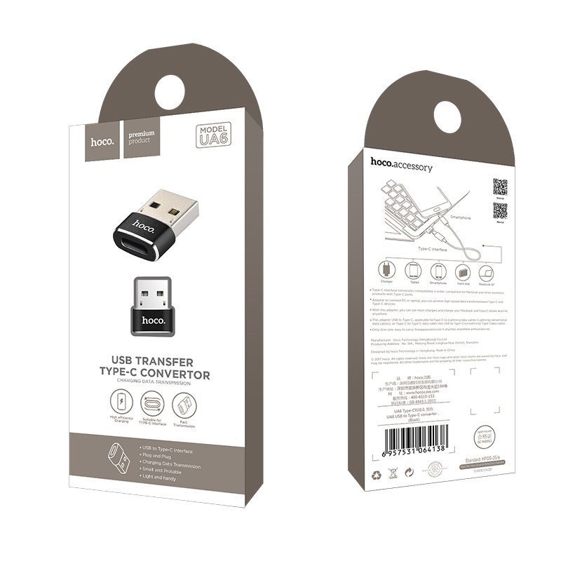 Hoco USB Transfer Type-C Convertor